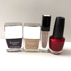 Nail polish bundle: OPI, butter LONDON, Julep